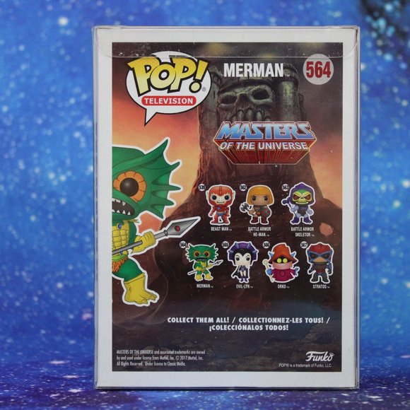 Funko Pop! Television Masters of the Universe - Merman LE Chase #564 - Picture 3 of 6